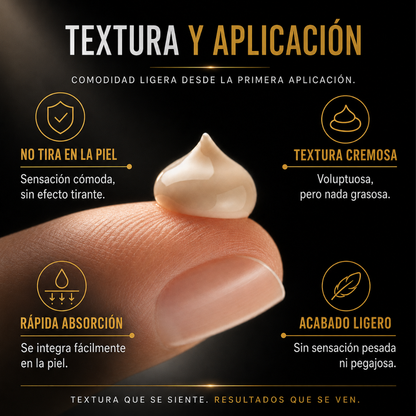 Crema de contorno de ojos tensor